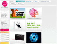 Tablet Screenshot of paulcurrah.com